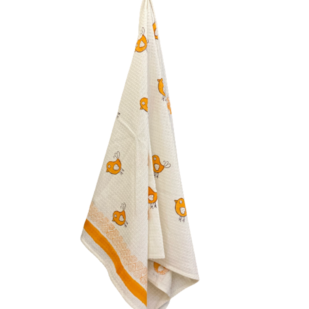 Soft Cotton Blockprint Towels: The Perfect Blend of Comfort and Style