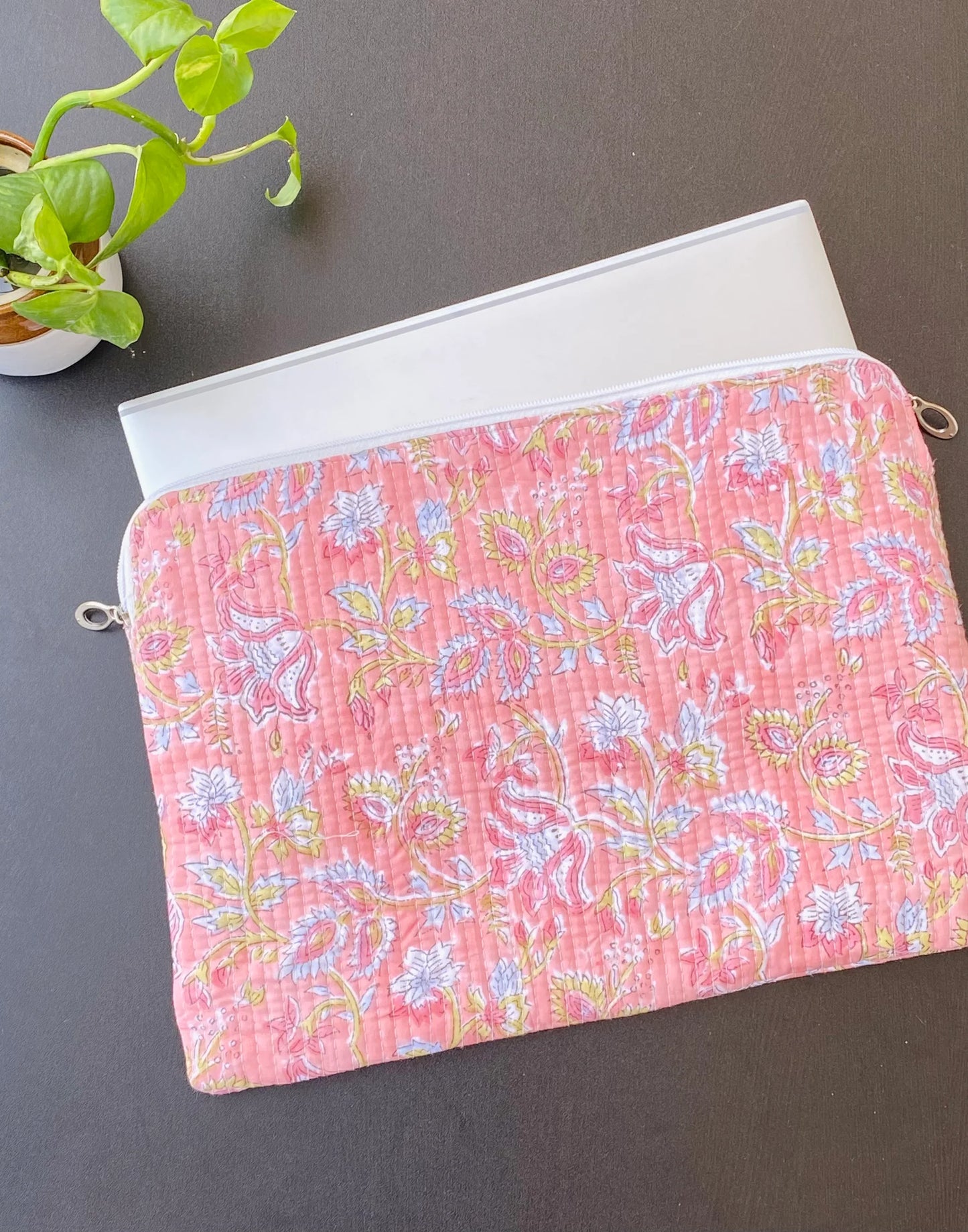 Cotton Laptop Sleeve/ Cover