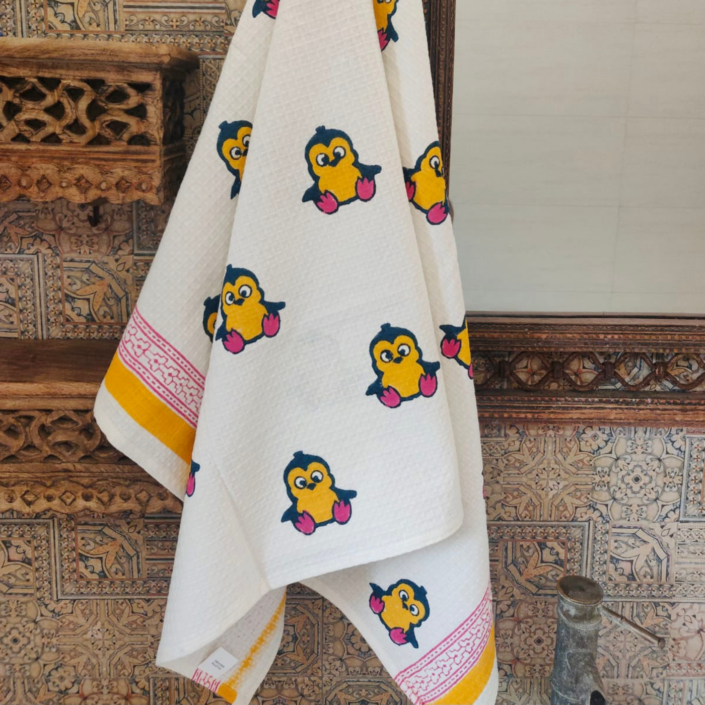 Penguin pattern Towel