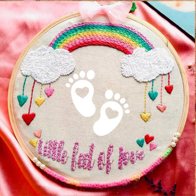 Customized Baby Hoops for New Born Babies