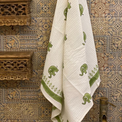 Elephant pattern Towel
