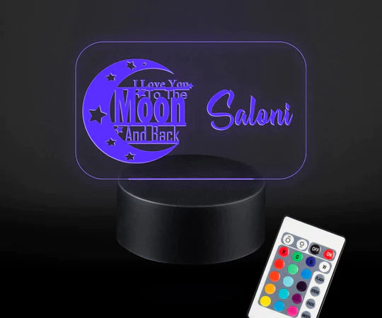 Customized Name & Message Love LED Lamp